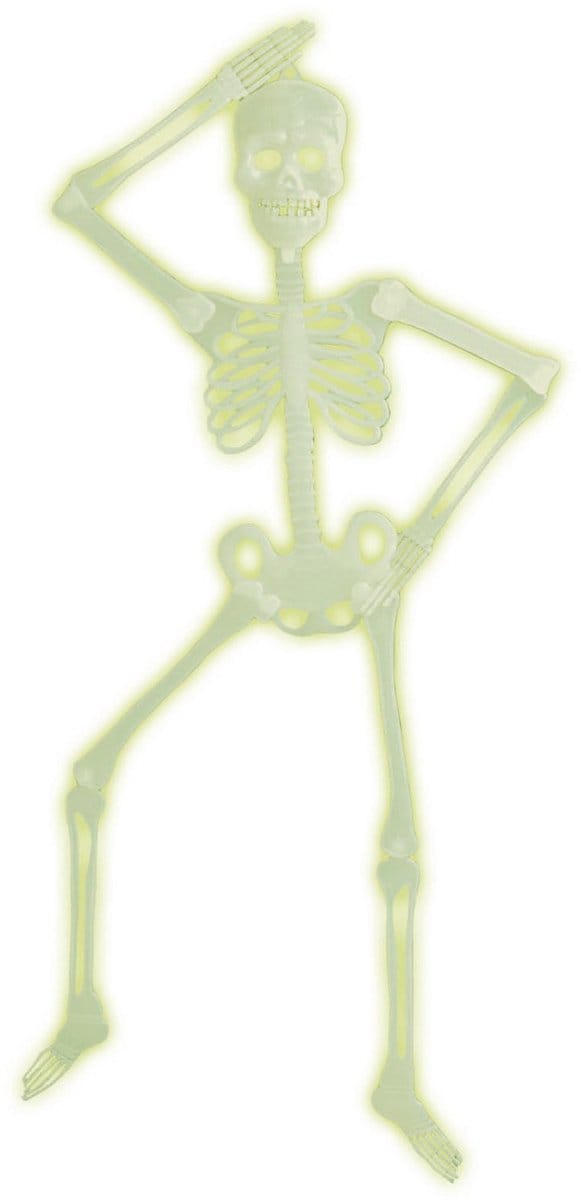 WIDMANN - Fosforescerende skeletten versiering Halloween