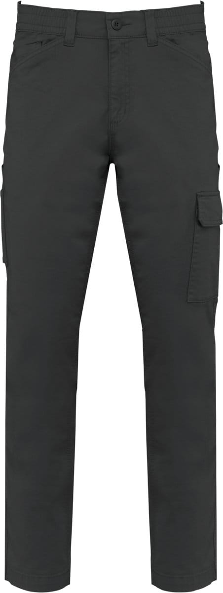 WK. Designed To Work Unisex katoenen stretchbroek WK709 - Dark Grey - 34 FR