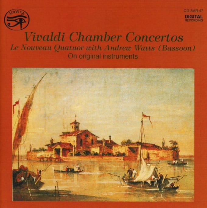 Le Nouveau Quatuor & Andrew Watts - Vivaldi: Chamber Concertos (CD)