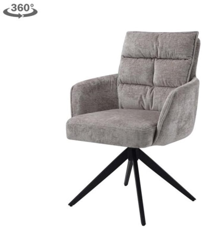 Tower Living - Rosora draaibare armstoel - beige