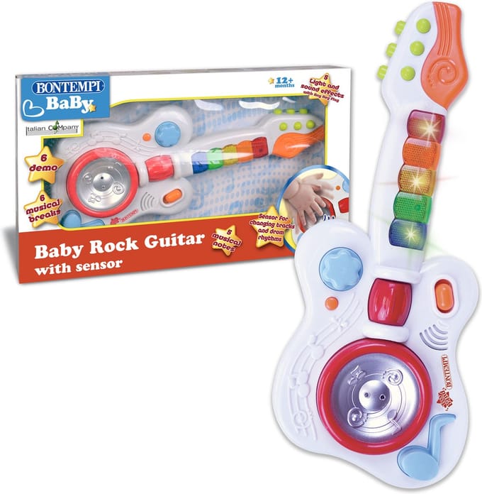 Bontempi Elektronische Gitaar Wit 42 X 22 Cm
