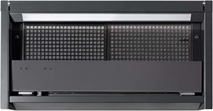 NOVY Fusion Pro Inbouw Zwart 608 m³/uur