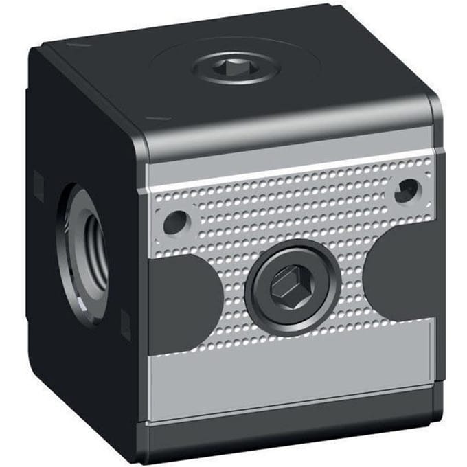 Verdeler G3/8 700 l/min met terugslagklep Multifix 1