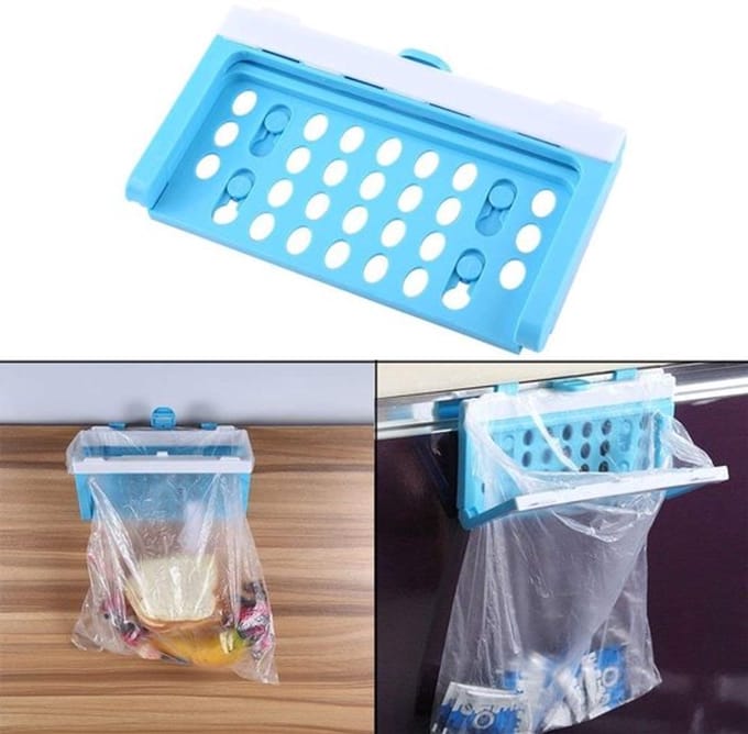 Vouwbare Plastic Zakhouder - Afvalzakhouder - Keuken Opbergaccessoires