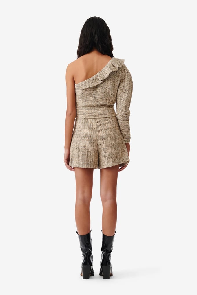 IRO Paris Lizy Top Mixed Beige Taglia: 36 | Magliette intime Outlet | Donna | Marrone