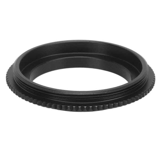 Astronomische SCT Schroefdraad Buitendraad naar M42x0.75 T2 Schroefdraad Buitendraad Telescoop Adapter Converter black