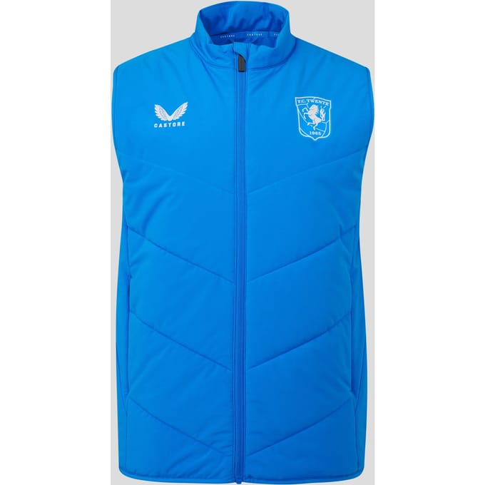 Fc Twente Performance Gilet 25/26 - Mannen - Blauw