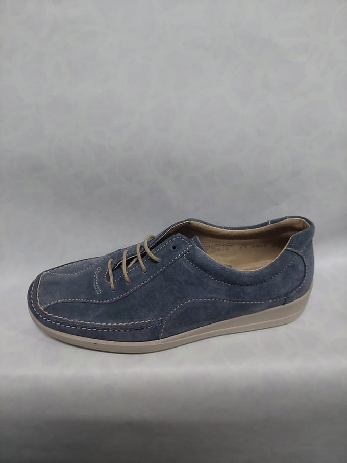 ROHDE 1077 / veterschoenen / blauw / maat 36