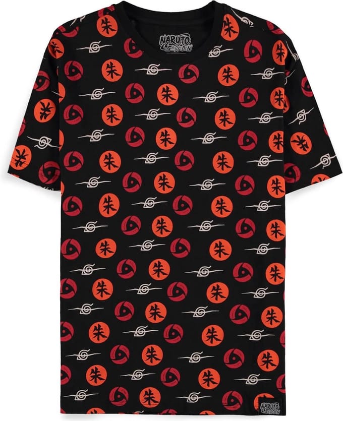 Naruto - Symbols Heren T-shirt - S - Multicolours