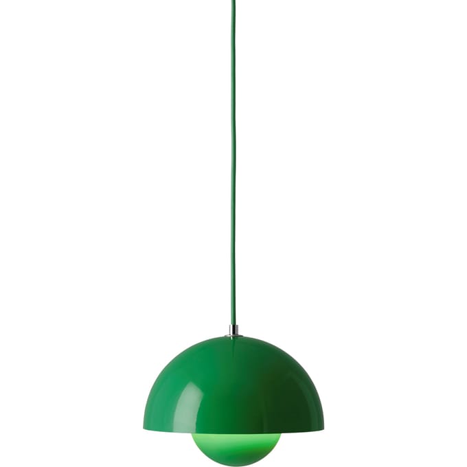 &Tradition Flowerpot VP1 hanglamp - signal green