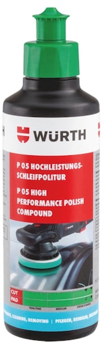 Wurth - Snelpolijstpasta ShortCut P05 - Snelpolijstmiddel Cut P05
