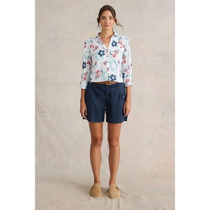 White Stuff Annie Jersey Shirt White Print Taglia: 10 REGULAR | Magliette intime Outlet | Donna | Bianco