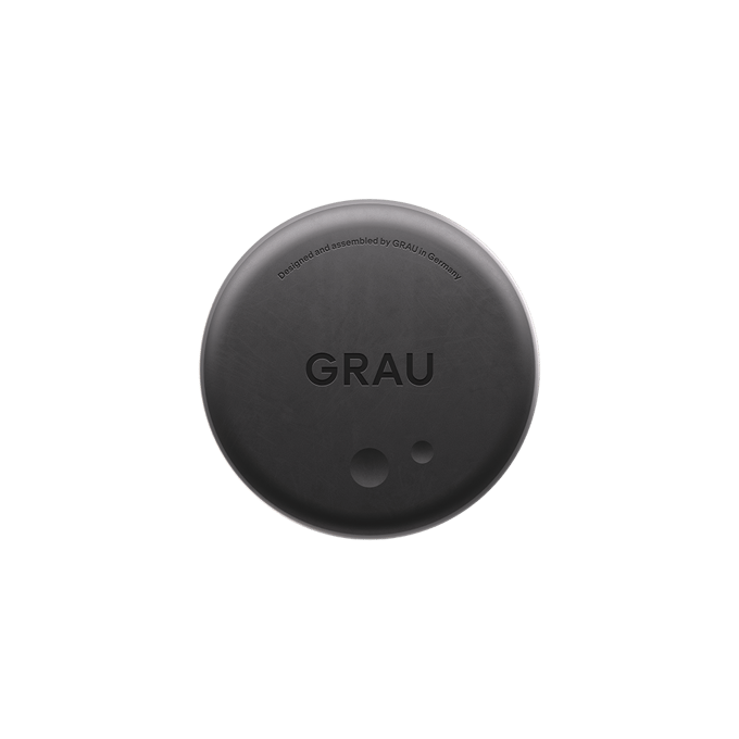 Grau Salt draagbare tafellamp - black