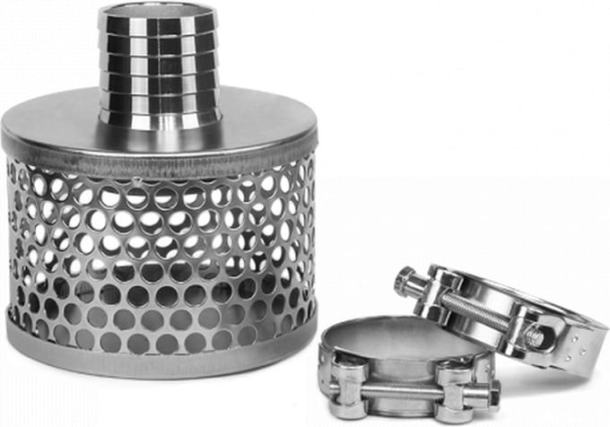 BRADAS SSF038 - Kosz Ssawny - 38 mm - Staal - Met GBS Klemmen