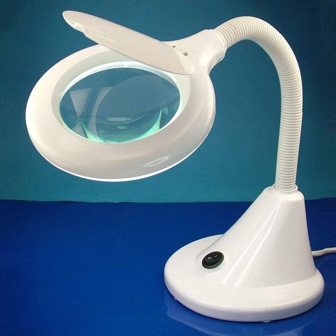 Model Craft Loeplamp - 8082 Lightcraft LED Compact Flexi Magnifier Lamp (EU Plug) Hobby verlichting