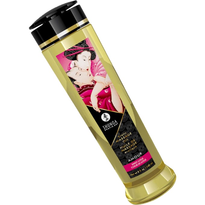 Shunga - Organica Massage Olie Sweet Lotus - 240 ml