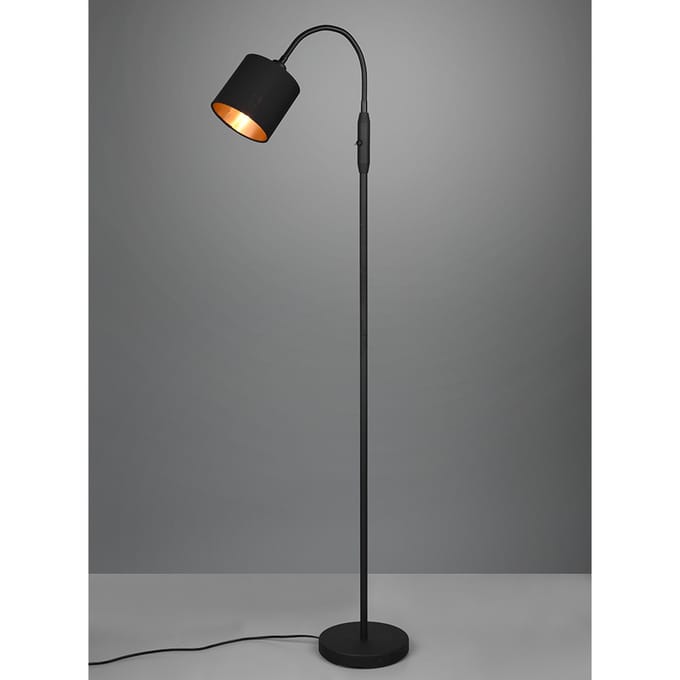 Shadora Vloerlamp Nori Zwart Mat