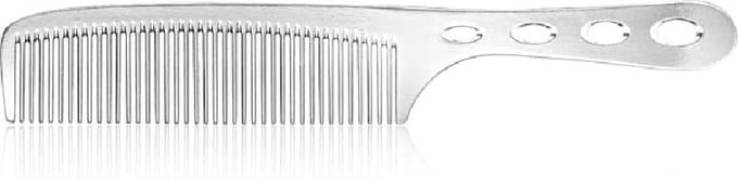 HairCare - Handvatkam - 20,7 cm - Kam - Zilver