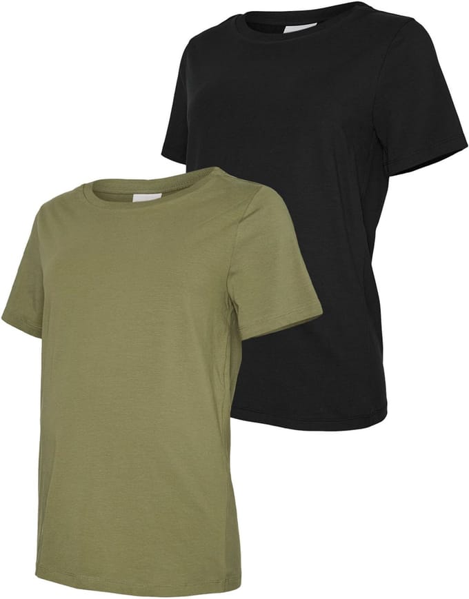 Mama Licious T-shirts Regular fit O-hals T-shirt