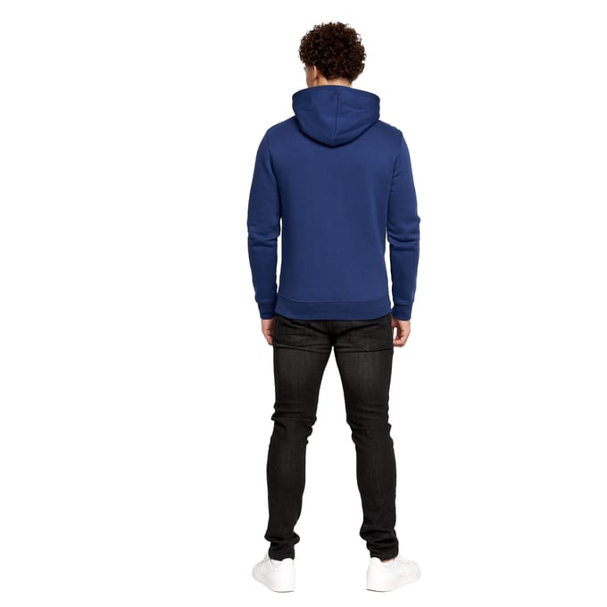 Crosshatch Heren Hensal Hoodie (Set van 2) (Marine / Wit)