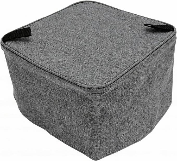Projector Stofkap - Beschermhoes Apparaat - Thuisbioscoop Bescherming - Waterafstotend Polyester - 25.98 x 24.49 cm - Grijs