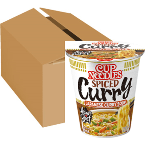 NISSIN instantnoedels beker curry 8 x 67 g 1 doos