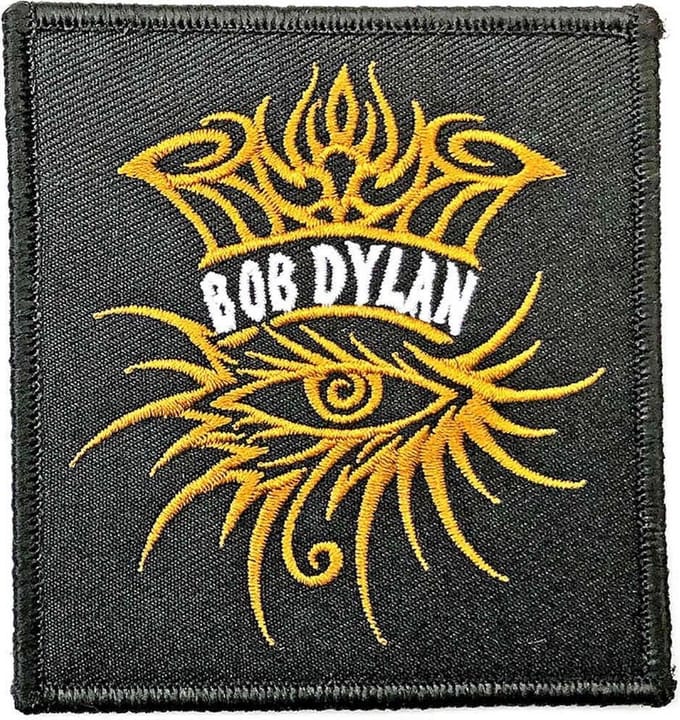 Bob Dylan - Eye Icon Patch - Zwart