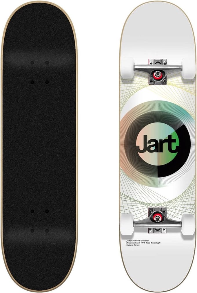 Jart Classic skateboard 31.6 white Spiral