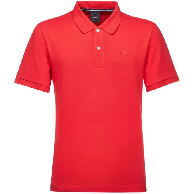 Geox Piquet 1 Korte Mouw Poloshirt Rood M Man