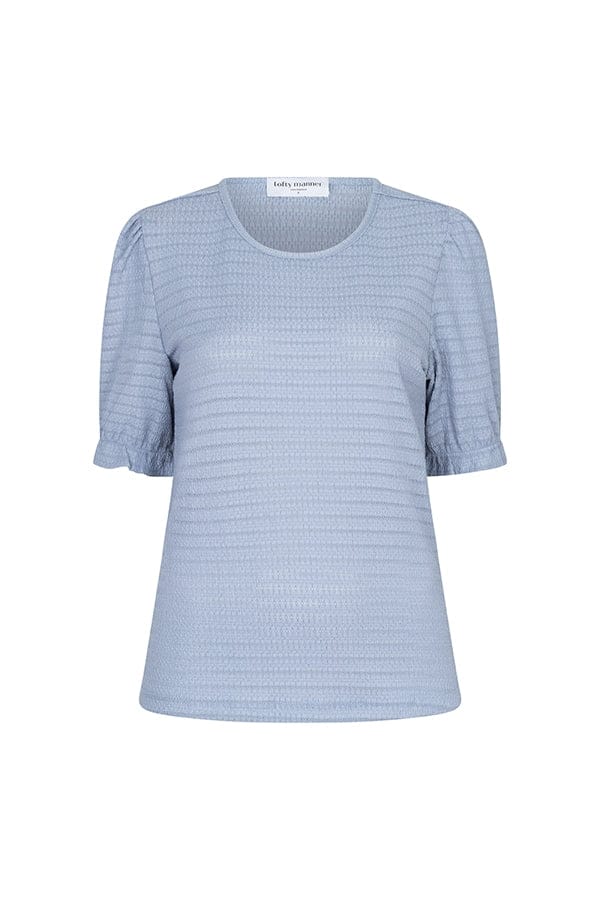 Lofty Manner T-shirt Top Jules Rd10 1 400 Blue Dames Maat - XS