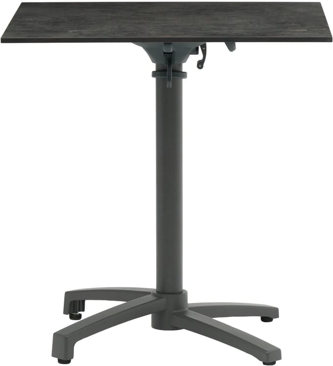 Julia HPL bistro table 70x70cm anthracite