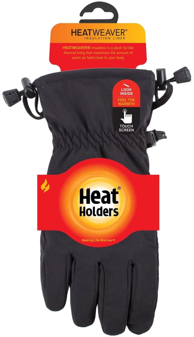Softshell Handschoenen Warmtehouders Zwart - M