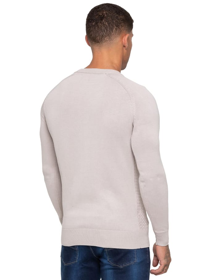 Enzo Milano heren trui met ronde hals