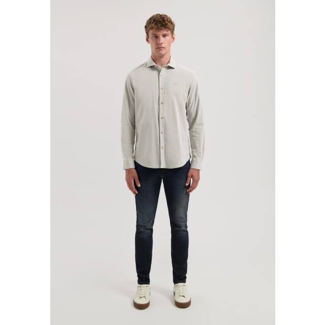 Dstrezzed Ds_roul Shirt Ghost Grey Größe: M | Casual hemden Outlet | Herren | Grau