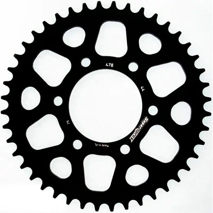 Aluminium motorfiets tandwieltje Supersprox RAL-478:44