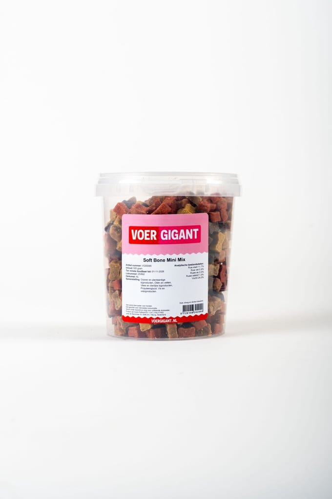 Voergigant - Semi-Moist Mini Mix - 500 g