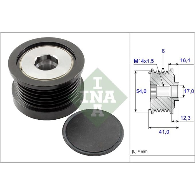 Schaeffler Ina Generator vrijloop INA 535 0259 10