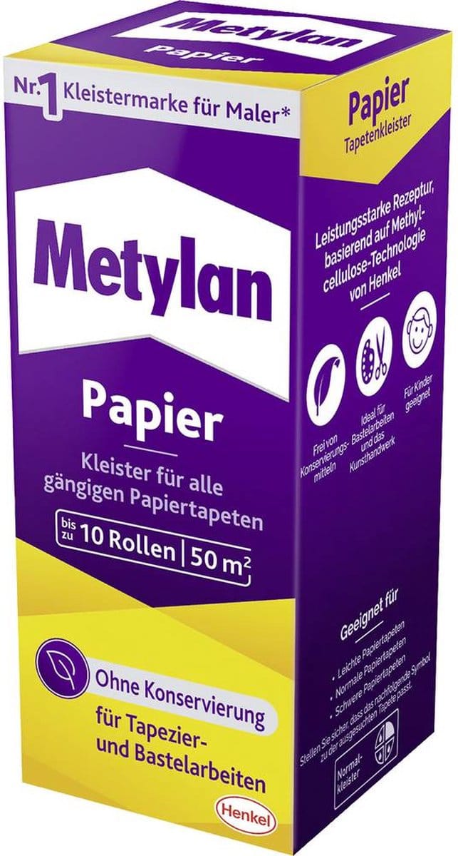 Metylan Papier Behanglijm MPP40 125 g