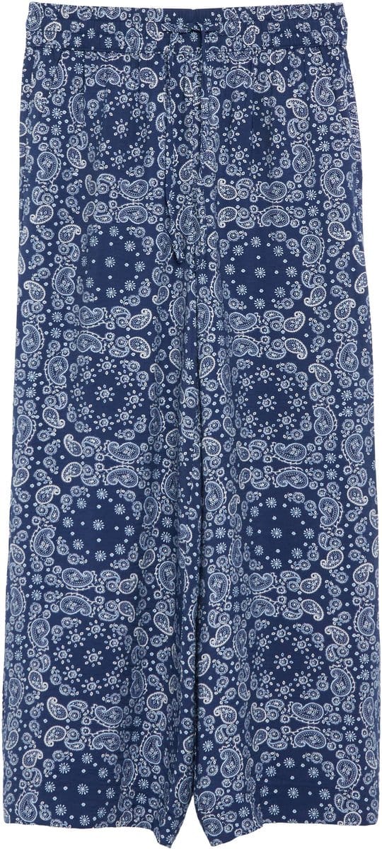 relaxed fit culotte van viscosemix