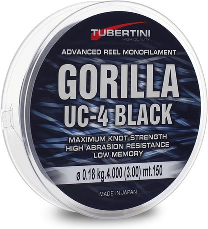 Tubertini - Lijn Nylon Gorilla UC-4 Black - Tubertini