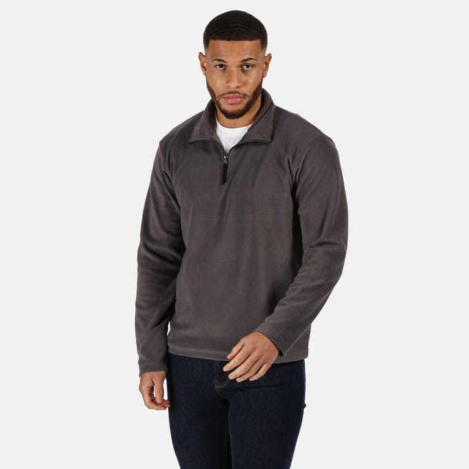 Fleece Heren Hiking Micro Zip Neck