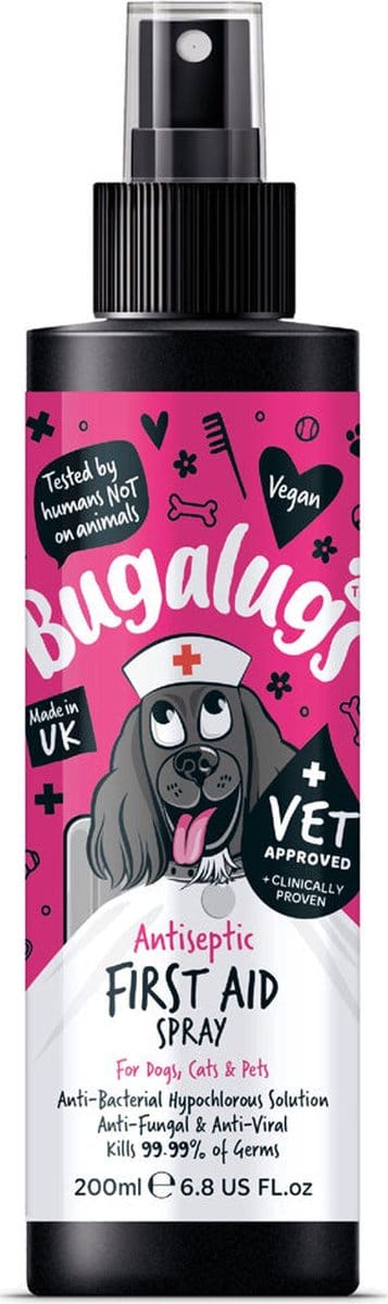 Bugalugs Antiseptic First Aid Spray 200ml