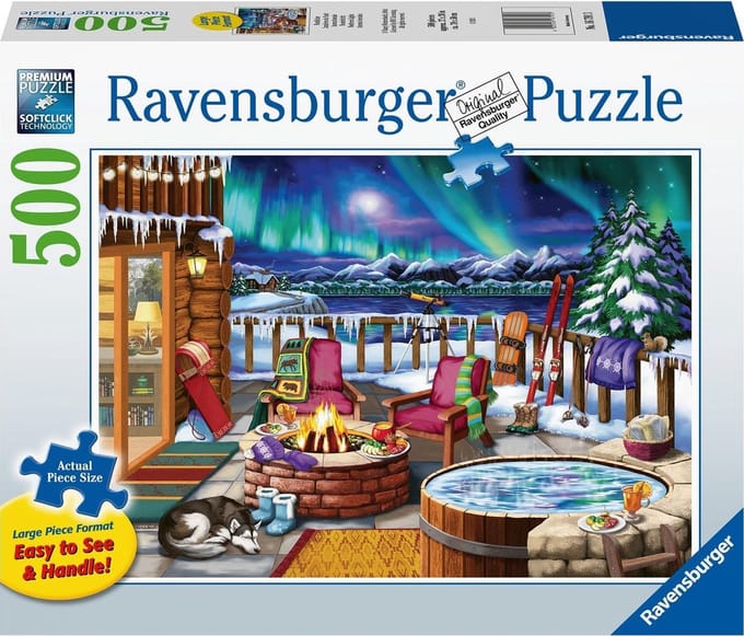Ravensburger Northern Lights 500st extra groot Volwassenen puzzels