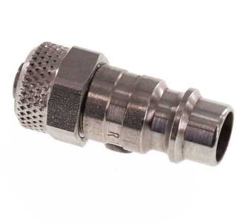 RVS 306L DN 7.2 (Euro) Luchtkoppeling Insteeknippel 6x8 mm Push-On - CLP7-N-SSL-P-6