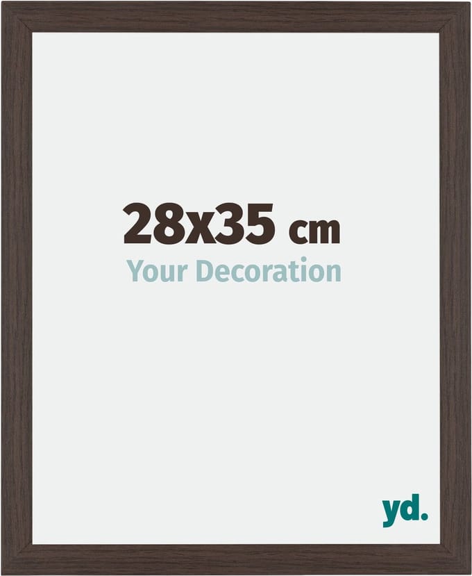 Your Decoration - Fotolijst 28x35 cm - MDF - Eiken Donker - Mura