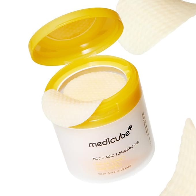 [medicube] Kojiczuur Kurkuma Pad 160ml 70 stuks yellow