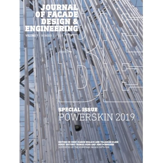 Jfde - Journal Of Facade Design And Engineering