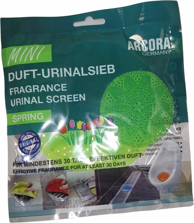Geurmat Urinoir Mini 14 cm Spring Groen