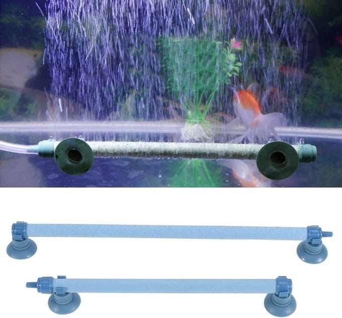 Luchtbel Ventilatiebuis voor Aquarium - 6 Maten, Lucht Diffuser, Zuurstofpomp Accessoires voor Optimaal Waterleven