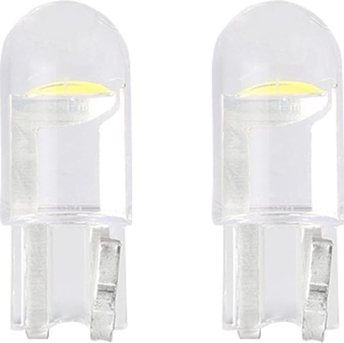 W5W autolamp 2 stuks | LED T10 wit - 194 - 0.24 Watt - 6500K - 12V DC